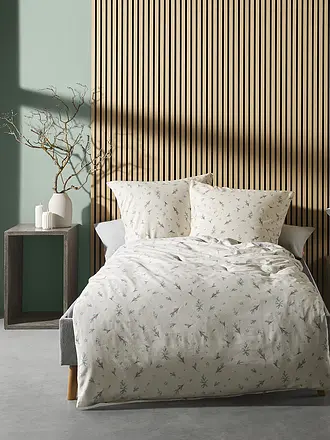 FLEURESSE | Flanell Bettwäsche 70x90cm/140x200cm ASPEN Snow White | 